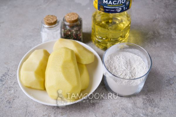 Картофельное тесто для лепешек